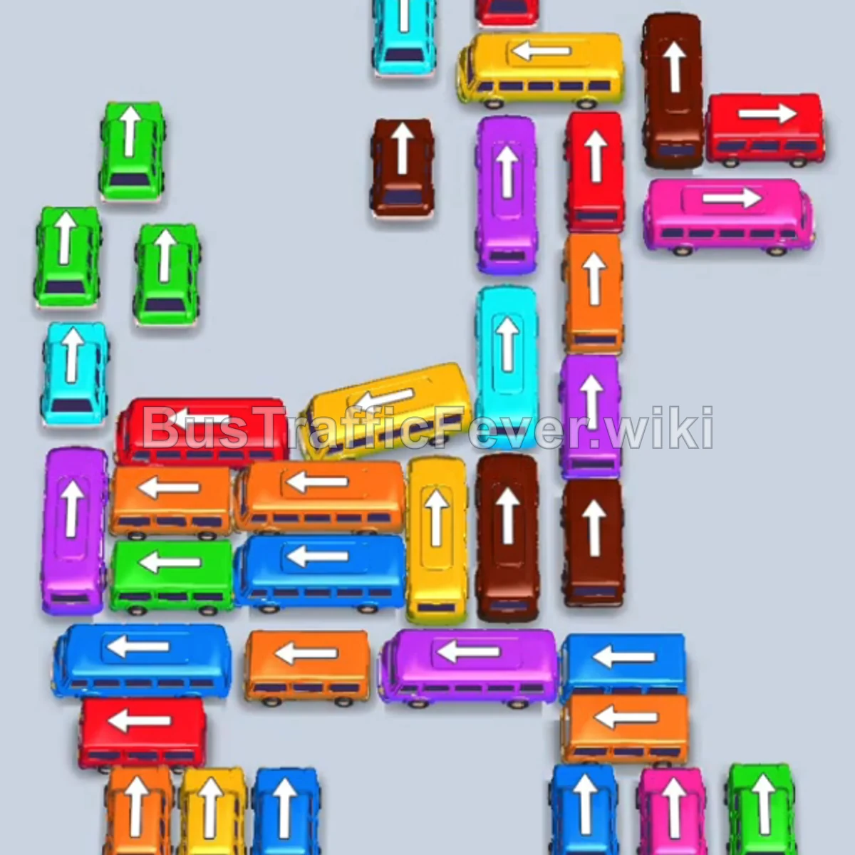 Bus Traffic Fever Level 55