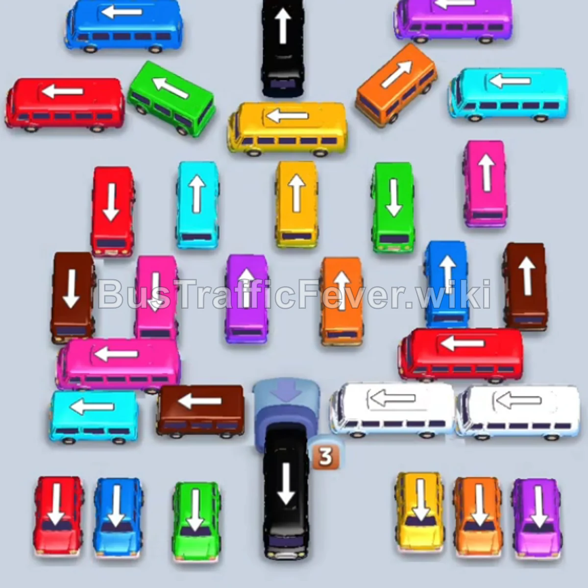 Bus Traffic Fever Level 56