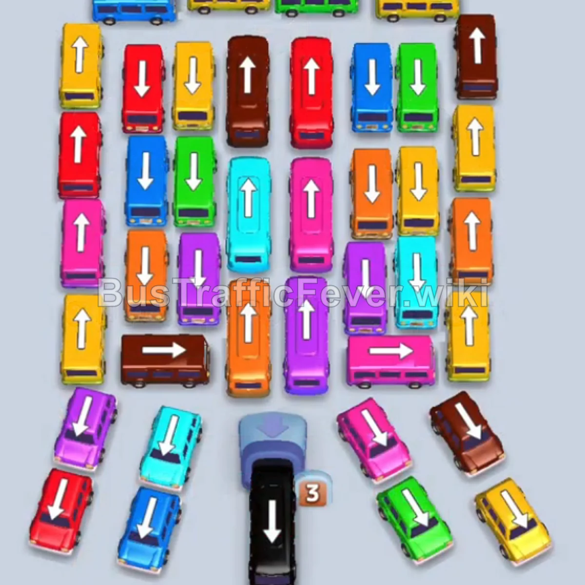 Bus Traffic Fever Level 60