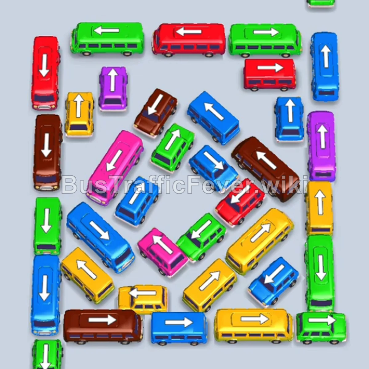 Bus Traffic Fever Level 65