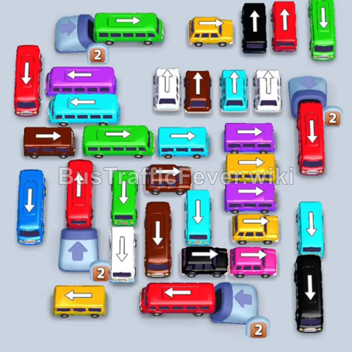 Bus Traffic Fever Level 68