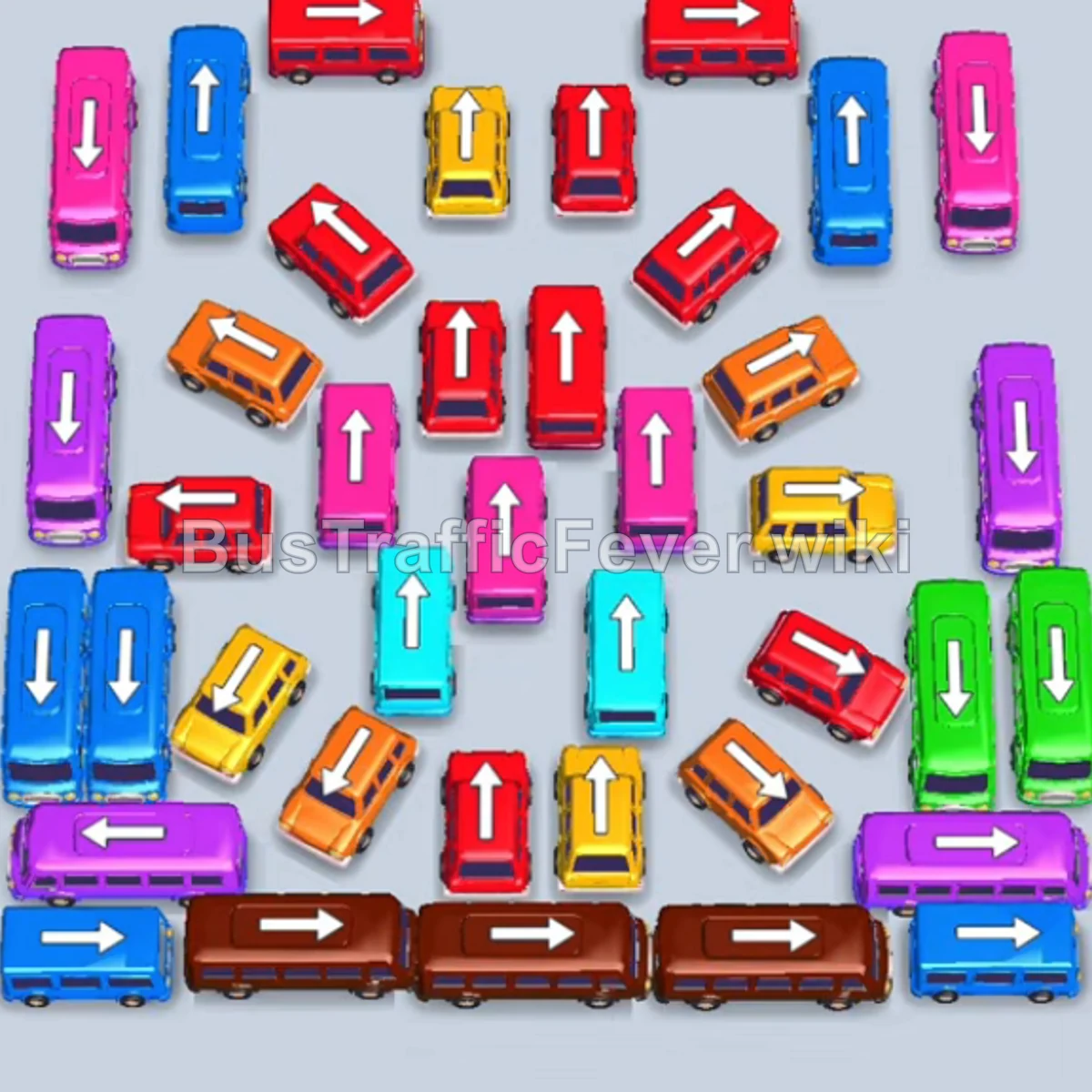 Bus Traffic Fever Level 73