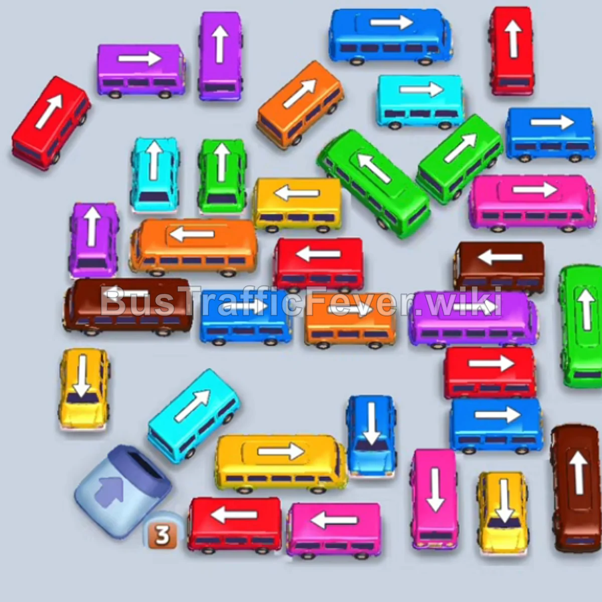 Bus Traffic Fever Level 76